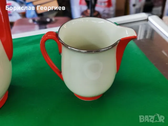 Порцеланов чайник Pirkenhammer, снимка 6 - Антикварни и старинни предмети - 49493218