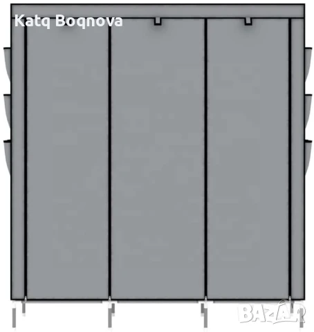 Спален гардероб с цип и 3 разделения, снимка 3 - Гардероби - 51152270