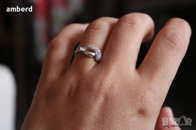 Сребърен пръстен - модел PLR040, снимка 7 - Пръстени - 36203034