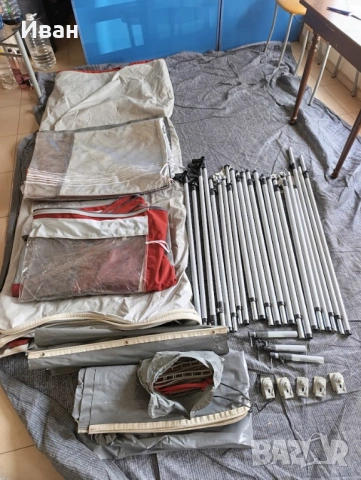 Четирисезонен форселт Dorema Montana- за каравана . Размер N:13 (950-975)cм земя-земя., снимка 2 - Палатки - 53203645