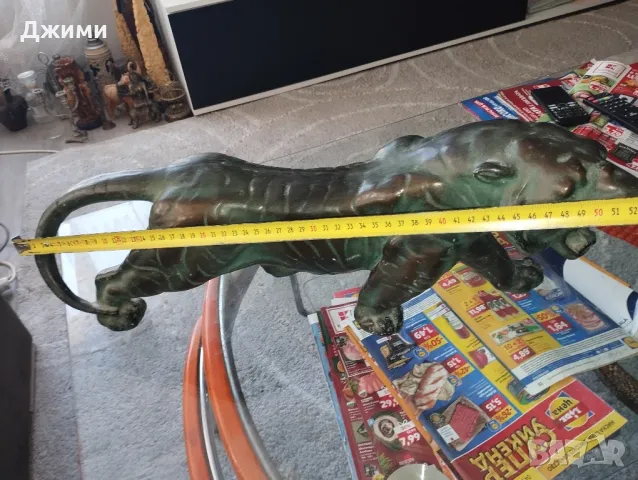 голяма статуетка, снимка 6 - Антикварни и старинни предмети - 48727175