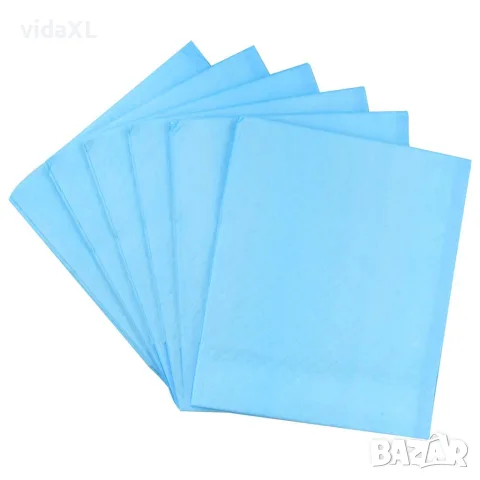 vidaXL Подложки за обучаване на домашни любимци 100 бр 90х60 см плат, снимка 4 - За кучета - 56146180