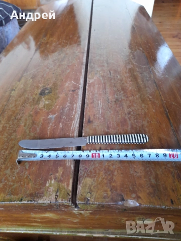 Стар приборен нож #6, снимка 2 - Колекции - 53297835