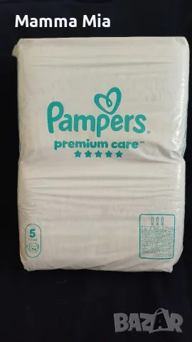 Pampers 5 и 6 Premium care Памперси, снимка 4 - Пелени, памперси - 56338691
