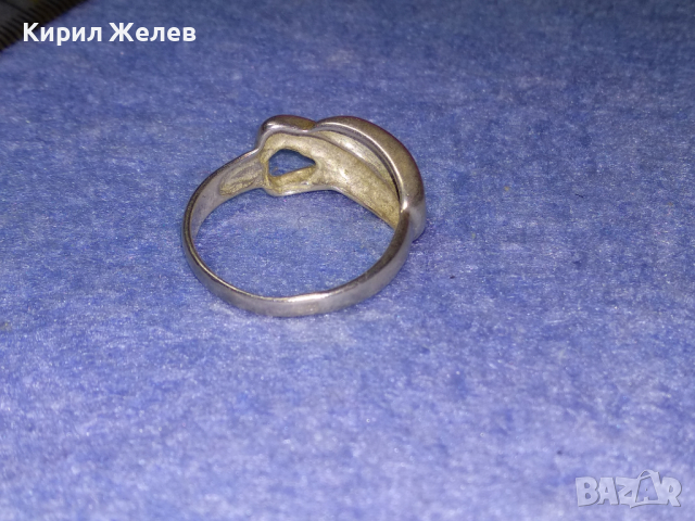 СТИЛЕН АЖУРЕН СРЕБЪРЕН ПРЪСТЕН СРЕБРО 925 ПРОБА 41901, снимка 10 - Пръстени - 44690374
