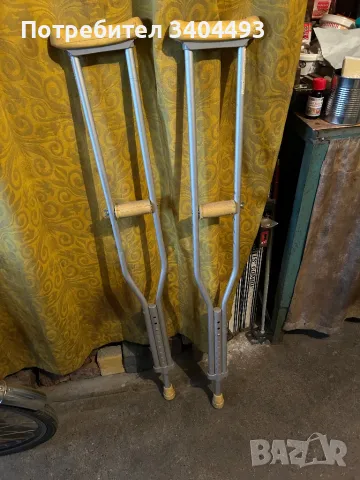 2 броя патерици и 2 броя канадки , снимка 4 - Патерици - 46589585