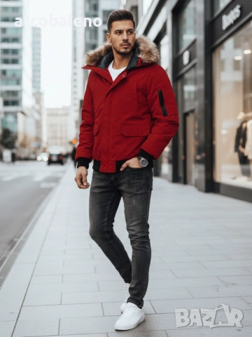 Мъжко зимно яке, 3цвята , снимка 12 - Якета - 52777557