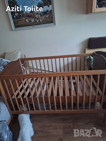 детско легло масив