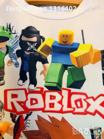 Детска тениска Roblox, размер 140см, снимка 2 - Детски тениски и потници - 52019718