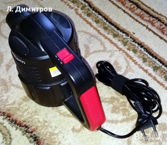 Електрически въздушен компресор с мощност - 600W с осем вида накрайници., снимка 2 - Компресори - 53065517