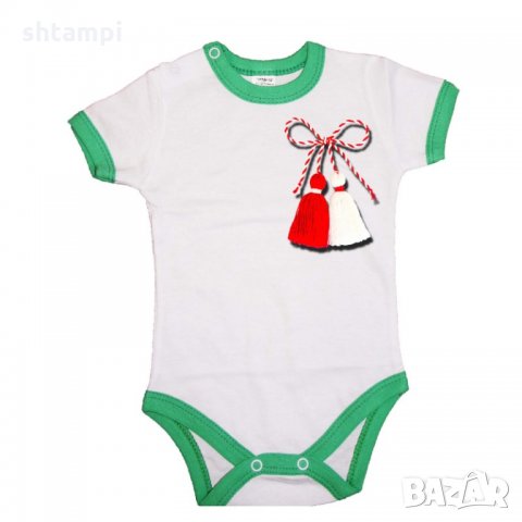 Бебешко боди Мартеница, Баба Марта,Честит 8-ми Март,, снимка 2 - Бодита за бебе - 35737107