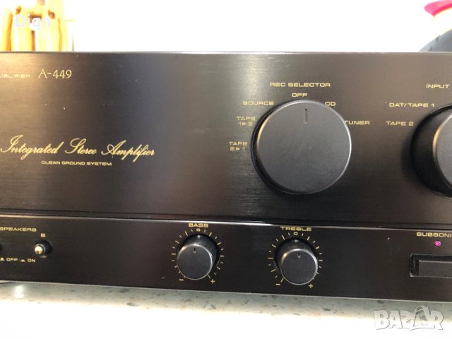 Pioneer A-449, снимка 4 - Ресийвъри, усилватели, смесителни пултове - 42370652