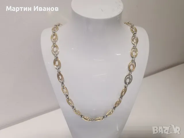 Златен синджир колие , снимка 3 - Колиета, медальони, синджири - 49632216