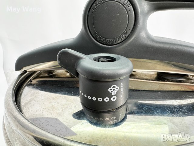 Тенджера под налягане LAGOSTINA ITALY Bravissima, 7л, 22cm, Нов, снимка 5 - Съдове за готвене - 40888449