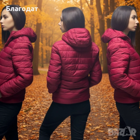 Топло капитонирано яке – практично, стилно и удобно всеки ден. BENETHON, снимка 11 - Якета - 52501870