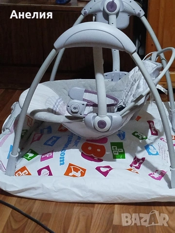 Бебешка люлка KikkaBoo, снимка 2 - Детски люлки - 53662305