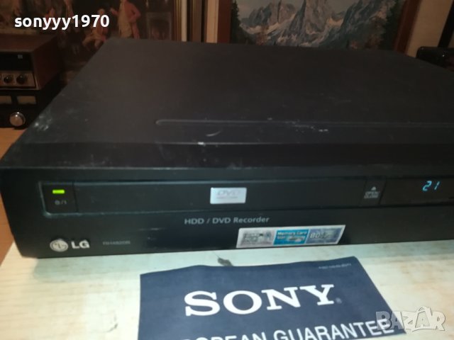 LG RH4820B HDD/DVD RECORDER-ВНОС GERMANY LNV2908230821, снимка 2 - Плейъри, домашно кино, прожектори - 42005930