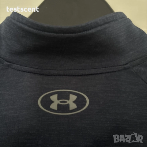 €51,13 Under Armour 1/4 Zip блуза – XL – Loose – синя – без забележки, снимка 5 - Блузи - 53001761