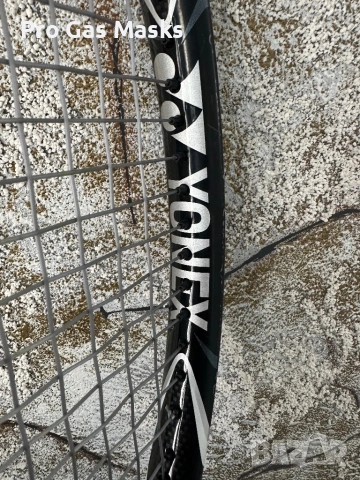 Тенис ракета Professional Tennis Racquet Yonex Ezone 100 Sq Inches  OPS Made in Japan New Grip 2 Spo, снимка 5 - Тенис - 53164716