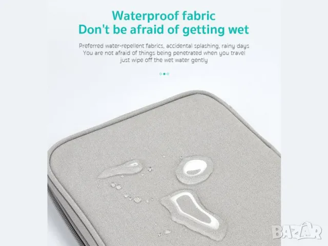 Coteci Accessories Bag 14009-GY / 235x170x30mm / Сив / Баркод : 2403604, снимка 2 - Калъфи, кейсове - 47703655