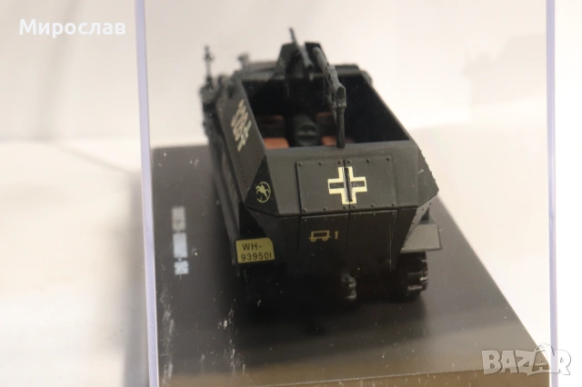 1:43 SCHUCO ТАНК КОЛИЧКА ВОЕНЕН МОДЕЛ ИГРАЧКА, снимка 7 - Колекции - 53522518