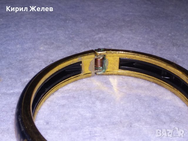 РЪЧНО РИСУВАНА ВИНТИДЖ АРТ КРАСИВА ЗЛАТИСТА ГРИВНА 26521, снимка 6 - Гривни - 41281150