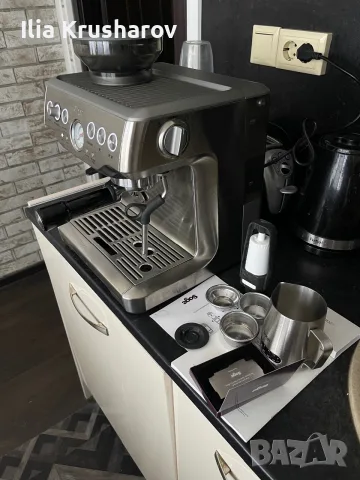 Кафемашина Sage Barista Express , снимка 6 - Кафемашини - 56005455