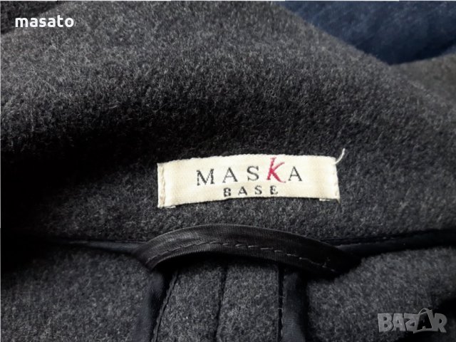 Maska - сиво палто /вълна /, снимка 7 - Палта, манта - 33889753