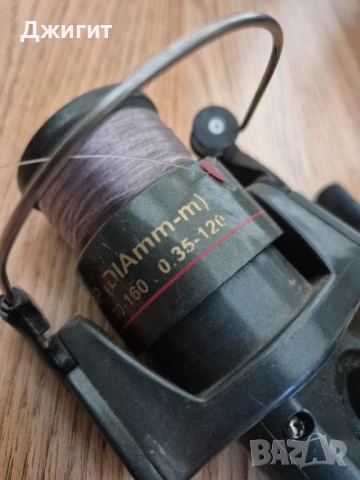 Риболовна пръчка +машинка , снимка 5 - Въдици - 53389609