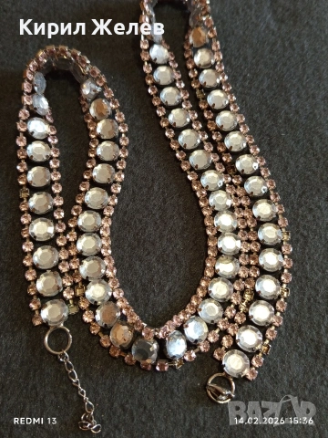 Винтидж колан за талията с кристали много красив стилен дизайн 51812, снимка 4 - Колани - 53476234