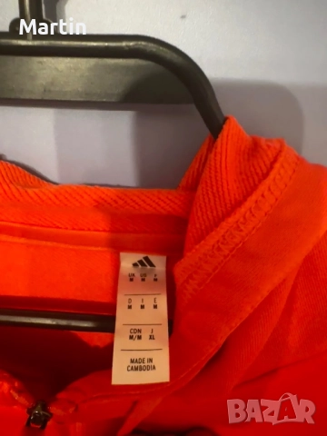 Оригинален суитчър Adidas x Bayern Munich, снимка 3 - Суичъри - 52284836