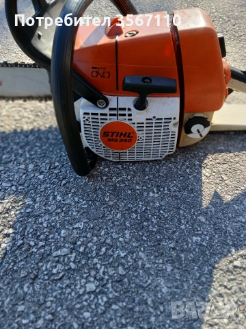 Бензинова резачка Stihl ms 340, снимка 3 - Градинска техника - 53568930