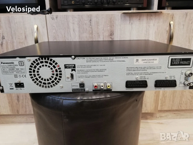 Panasonic Видео и ДВД плейър DMR-EZ49V, снимка 2 - Плейъри, домашно кино, прожектори - 52143715