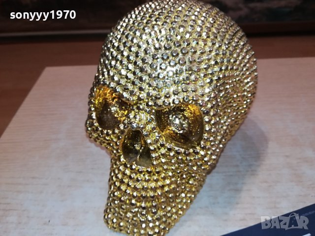 златен череп внос франция 1208231723, снимка 5 - Антикварни и старинни предмети - 41836061