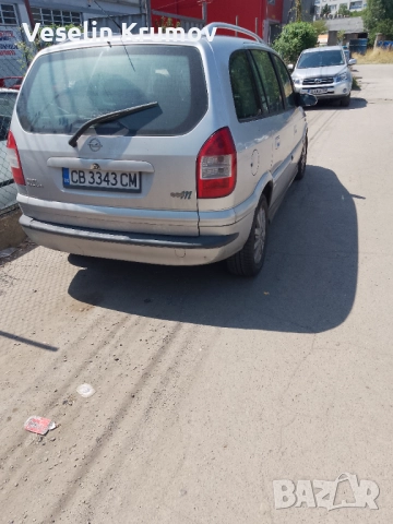 Продавам Opel zafira A 2004 CNG 1.6 на части