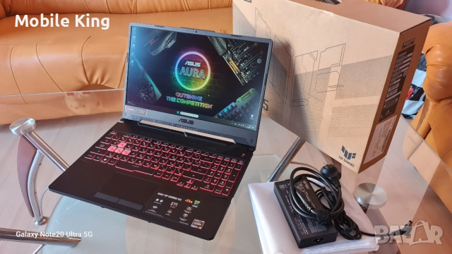 Asus TUF A15 – 15.6" Full HD / 144hz / 512GB NVME /RAM 16GB /Нов / В гаранция 1г., снимка 2 - Лаптопи за игри - 52370155