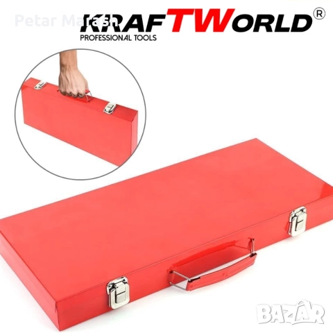 Комплект ударни вложки 35 части KraftWorld – 1/2″, 8–32 мм, шестостенни, снимка 3 - Други инструменти - 51452293