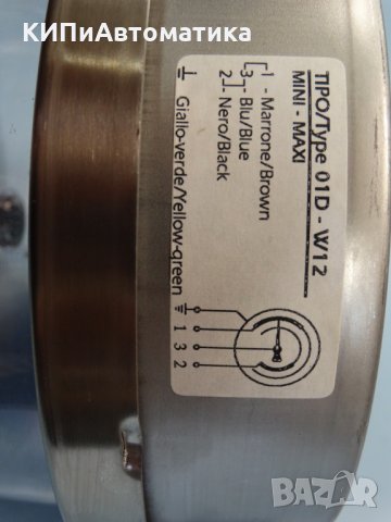 Ел. контактен Манометър Nuova Fima Ф 160, 16 bar, снимка 5 - Резервни части за машини - 34450071