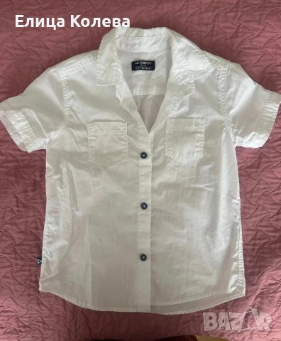 Waikiki бяла риза 104-110 см, снимка 1 - Детски ризи - 42670963