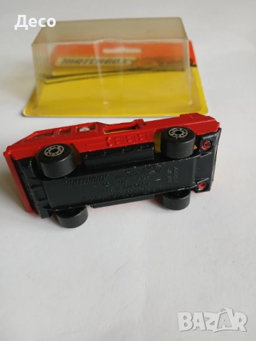 Matchbox България Пожарен автомобил 1/64., снимка 5 - Колекции - 52476836