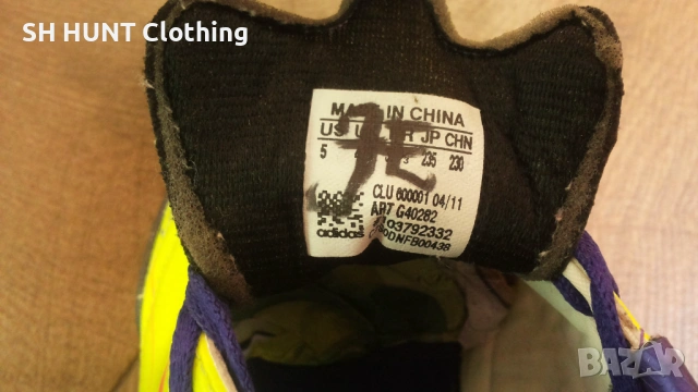 Adidas F10 TRX TF Kids Football Shoes Размер EUR 37 1/3 / UK 4 1/2 детски стоножки за футбол 70-14-S, снимка 17 - Футбол - 53124037