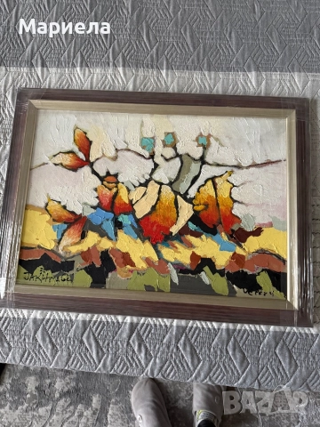 Картина на ЯХнаджиев,цена 400 лв.