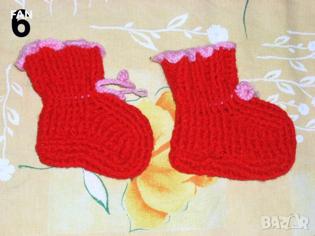 Бебешки плетени вълнени дрехи ръчна изработка, снимка 7 - Комплекти за бебе - 51392210