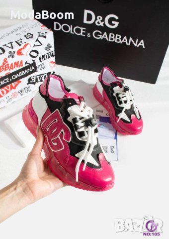 🩷Dolce & Gabbana розови дамски обувки🩷, снимка 1 - Маратонки - 44280019