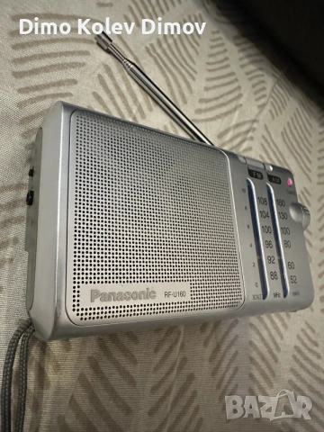 Panasonic RF U160 Радио, Транзистор. Идва с чисто нови батерии, снимка 4 - Радиокасетофони, транзистори - 55971332
