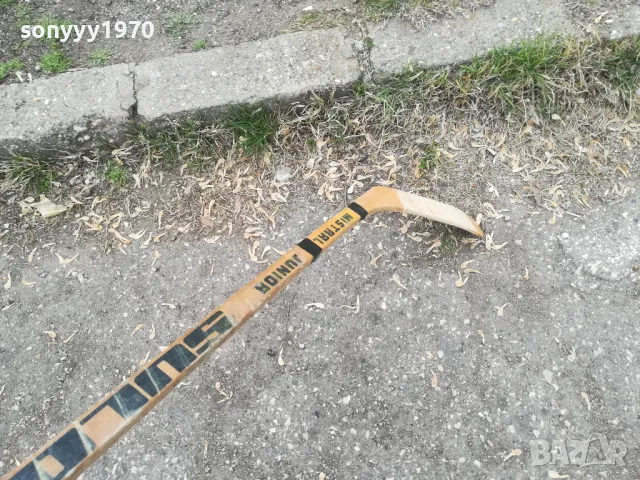 ЧЕХОСЛОВАШКИ ДЪРВЕН СТИК ЗА ХОКЕЙ 2703250224, снимка 3 - Антикварни и старинни предмети - 49656333