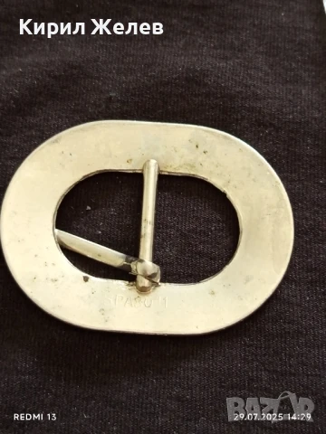 КАТАРАМА за КОЛАН с КРИСТАЛИ СРЕБРИСТ ЦВЯТ 42252, снимка 5 - Колани - 51179359