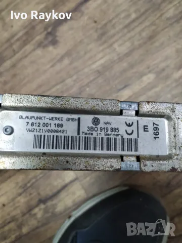 Volkswagen PASSAT B5 GPS navigation control unit/module 7612001169 , 3B0919885., снимка 4 - Части - 50069644