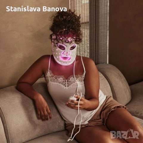 Маска за лице Silk'n - LED Face Mask 100, 4 степени НЕРАЗОПАКОВАНА!, снимка 13 - Други - 51114191
