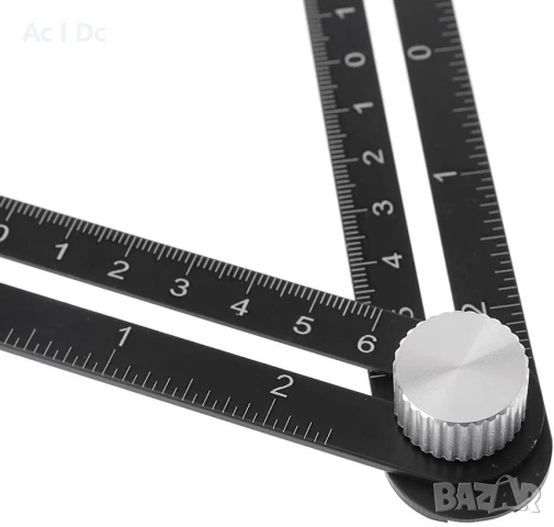 Шаблон за пренасяне на ъгли и отвори - 6 рамена, алуминиев, снимка 5 - Други инструменти - 51369678